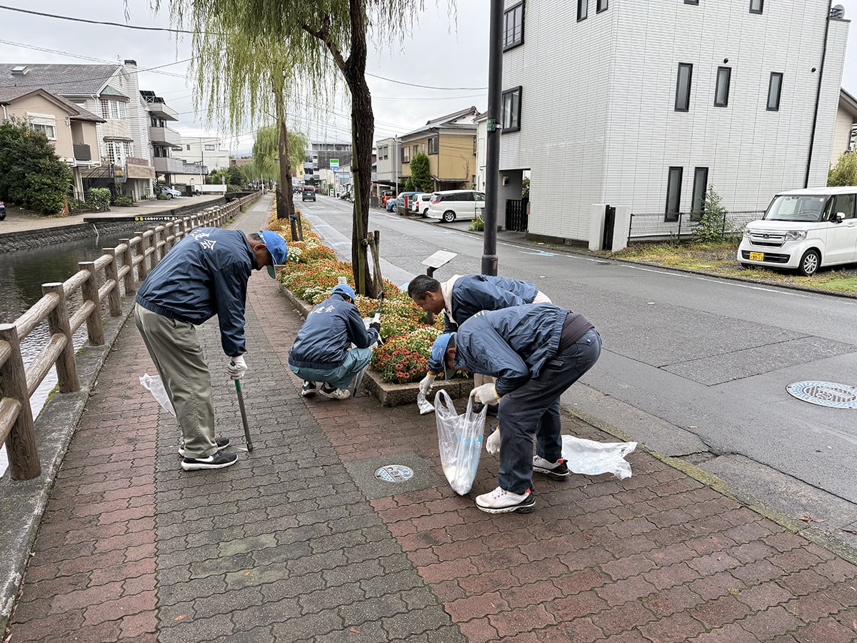 三輪建設 社会貢献 清掃活動